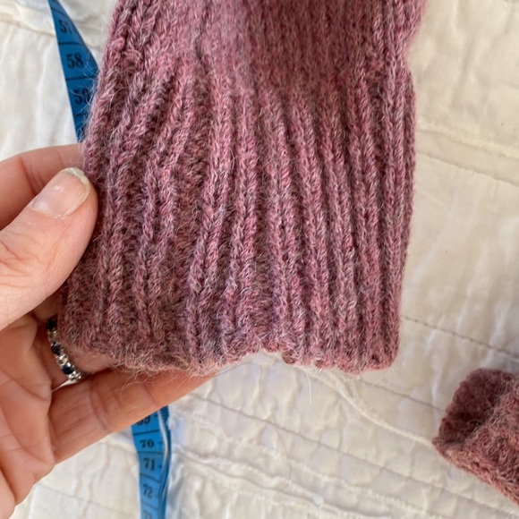 Eileen Fisher rose pink or light mauve sweater - Picture 11 of 12